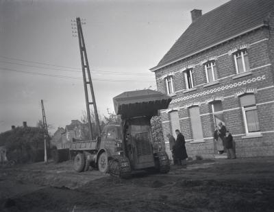 Berlaar, wegenwerken Smidstraat
