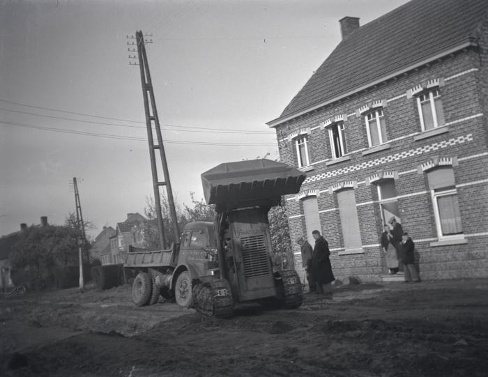 Berlaar, wegenwerken Smidstraat