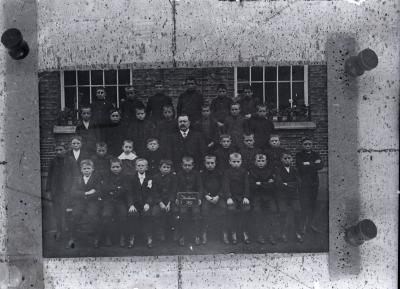 Berlaar, klasfoto jongens, 1909
