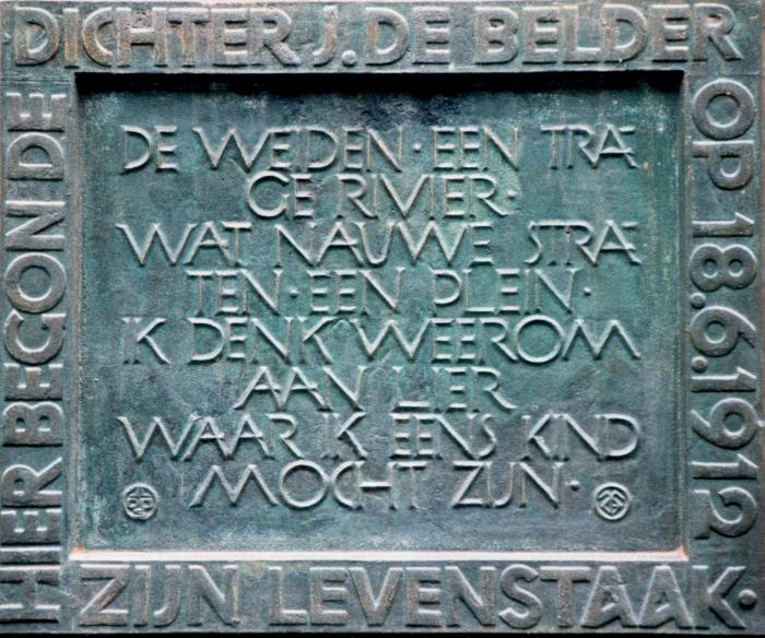 Lier, Gedenkplaat