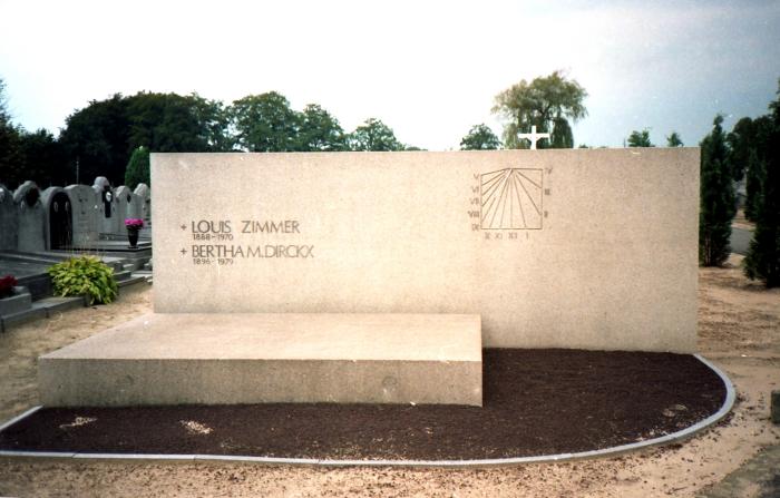 Lier, Kloosterheide graf van Louis Zimmer