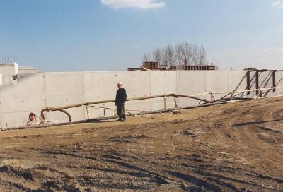 Berlaar, Bouw zuiveringsstation, 1997
