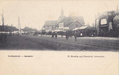 Grobbendonk, Jaarmarkt, omstreeks 1900