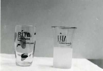 Berlaar, glazen Rita Limonade