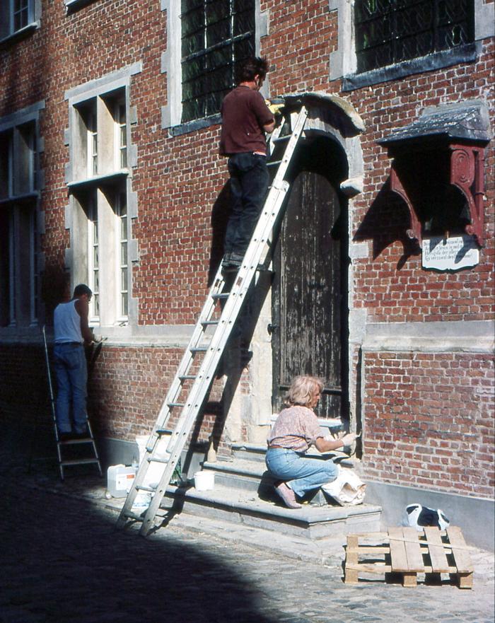 Lier, Werken aan het weeshuis