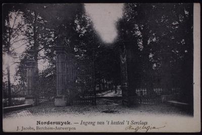 Herentals, Noorderwijk, poort van kasteel de Ghellinck