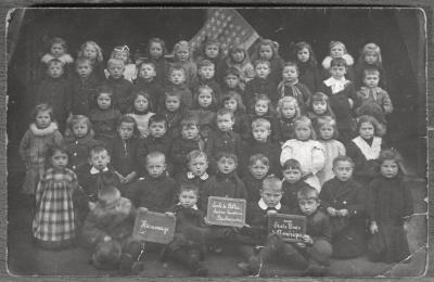 Berlaar, klasfoto na WO I