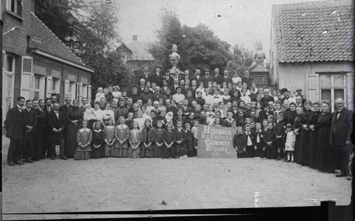 Berlaar, vluchtelingen uit Komen, 1917