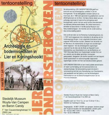 Lier, Folder tentoonstelling