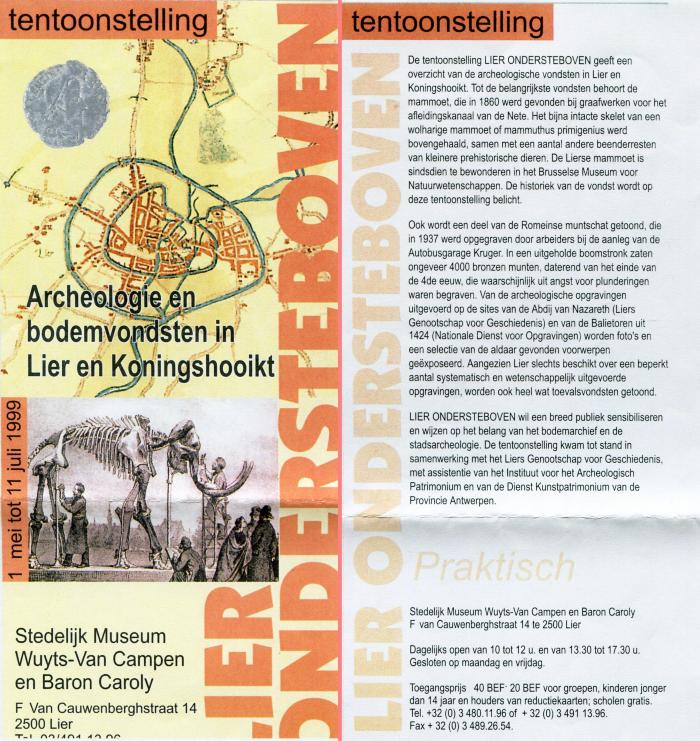 Lier, Folder tentoonstelling
