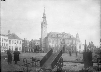 Lier, verwoestingen WOI, Grote Markt
