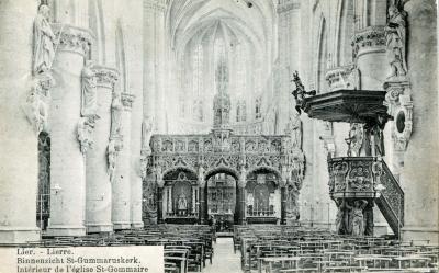 Lier, Sint-Gummaruskerk Interieur