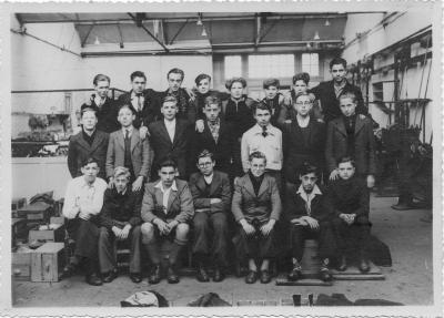 Lier, klasfoto in de vakschool